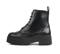 Bullboxer Enkellaarzen Zwart 137500F6SBBKRPTD