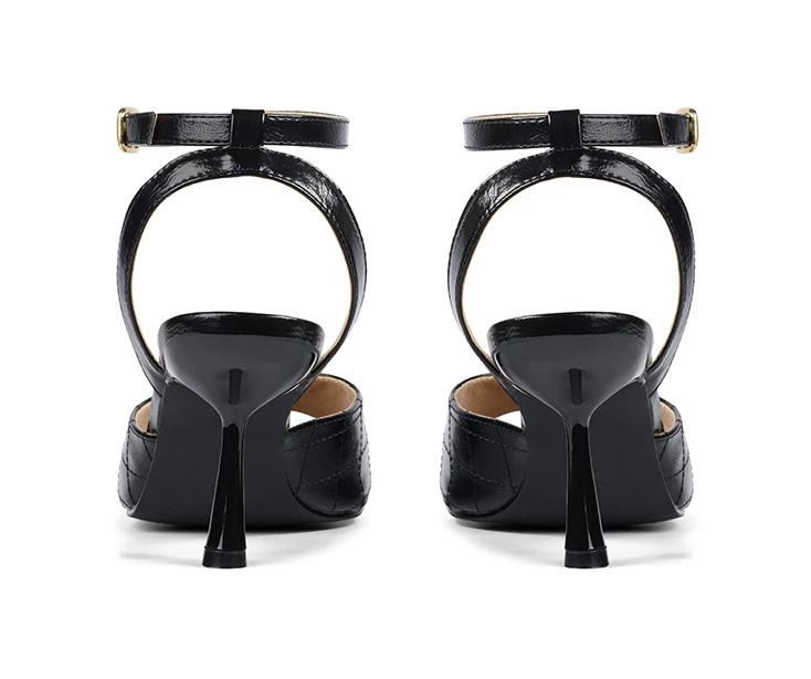 Bullboxer Sandalen Met Hak Zwart 156000F2S_BLCKTD - Afbeelding 4