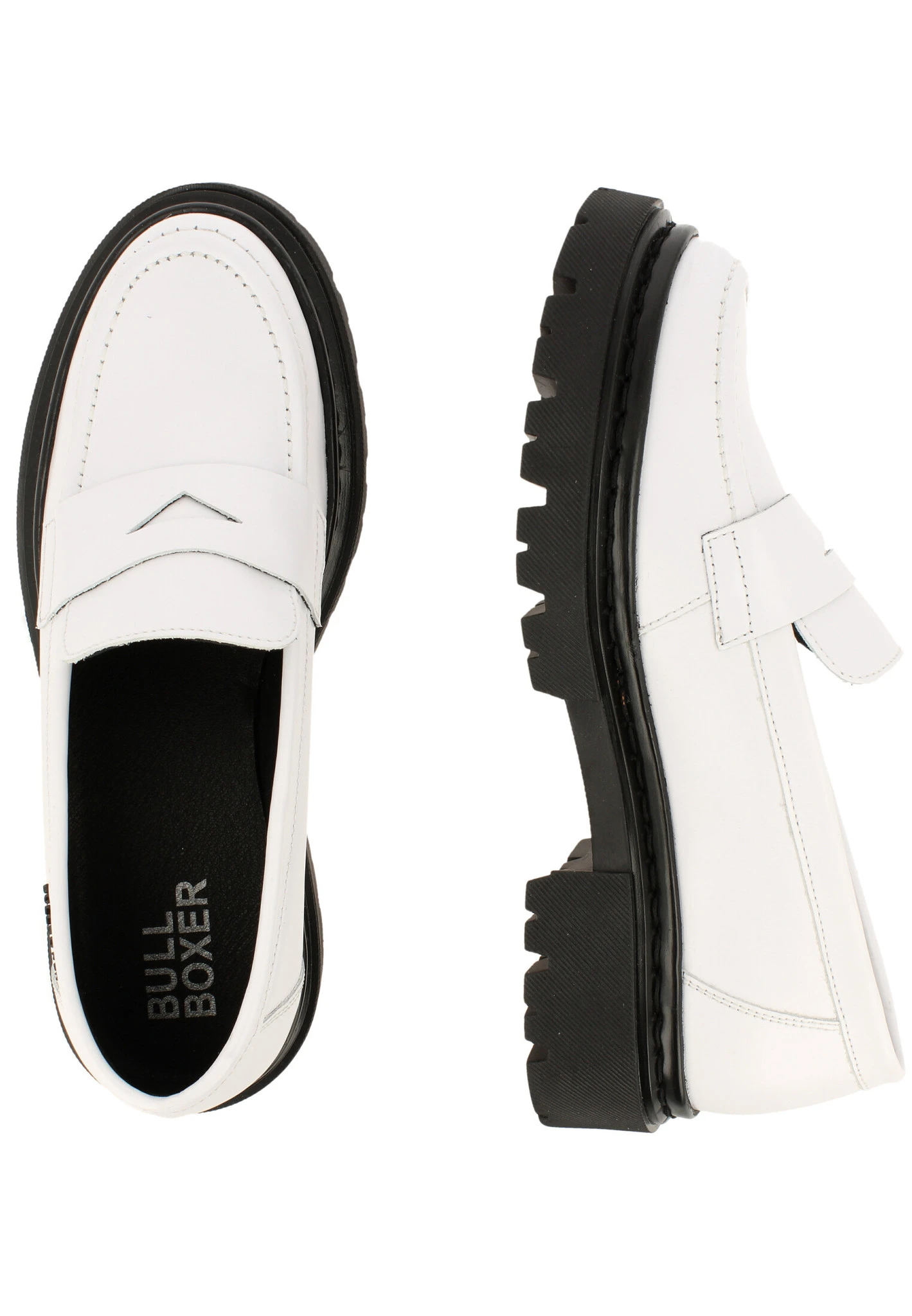 Bullboxer Loafer Wit 610000E4L_WHWHTD - Afbeelding 2