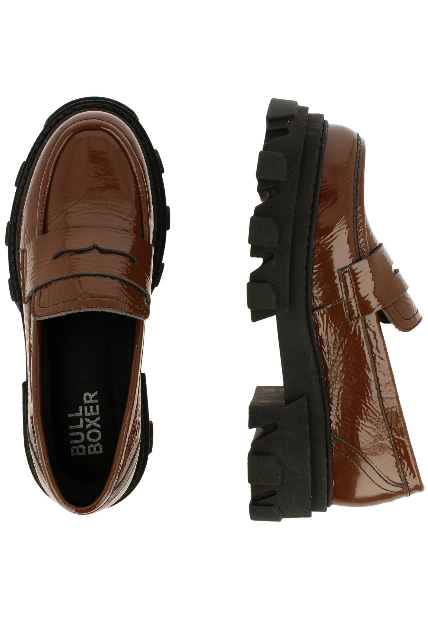 Bullboxer Loafer Tan/ Cognac 517001E5L_COGNTD - Afbeelding 2