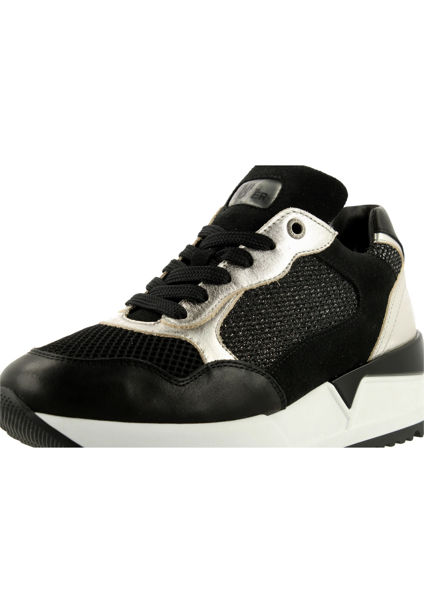 Bullboxer Sneaker Zwart 323020E5L_BKSVTD - Afbeelding 5