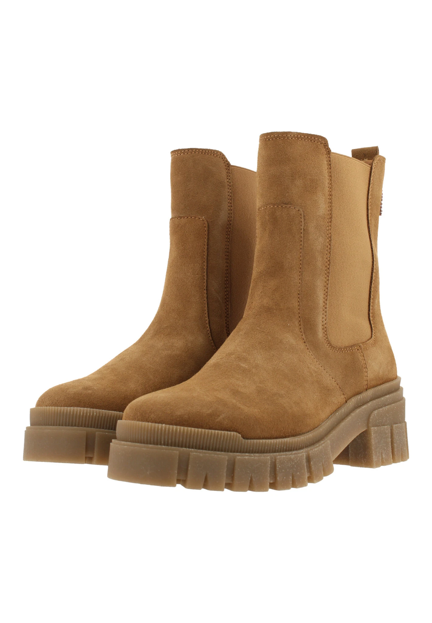 Bullboxer Chelsea Boots Tan/ Cognac 845501E6C_NUTTTD - Afbeelding 3