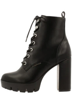Bullboxer Enkellaarzen Zwart 112511F6S_BKCLTD