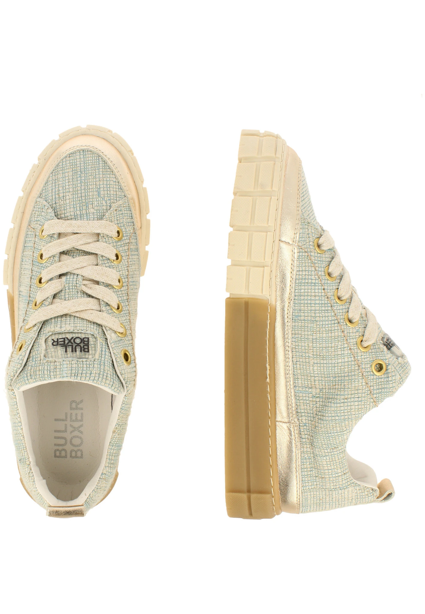 Bullboxer Sneaker Blauw 803002E5TAPLTNTD - Afbeelding 2