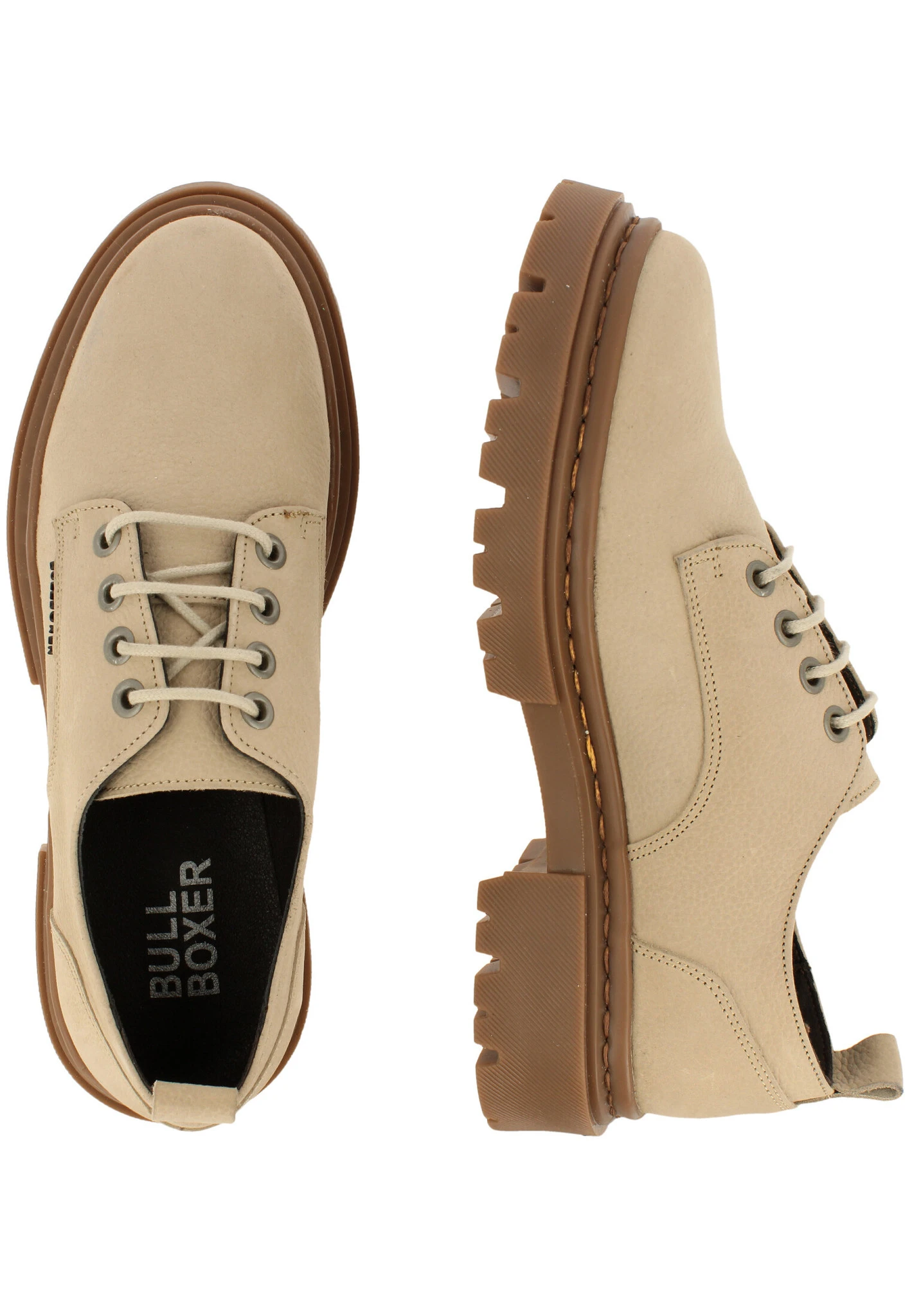 Bullboxer Veterschoen Beige/ Taupe 610001E5L_COKITD - Afbeelding 2