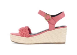 Bullboxer Sandalen Met Sleehak Roze 268011F2T_DELTTD