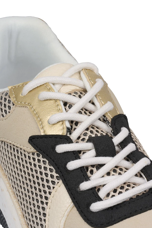 Bullboxer Sneaker Zwart/ Zand 077034F5S_BLSDTD - Afbeelding 5