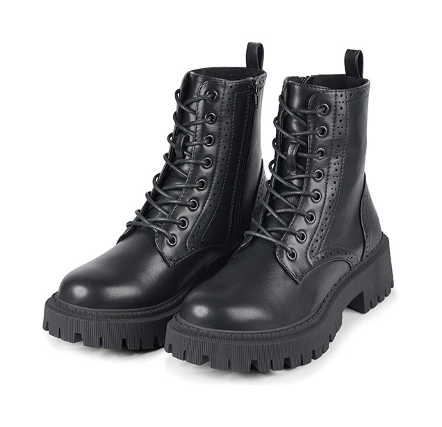 Bullboxer Enkellaarzen Zwart 173500F6S_BKZYTD - Afbeelding 3