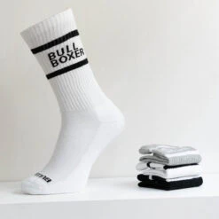 Bullboxer Sokken Vrouwen Wit/Zwart/Grijs 3-pack