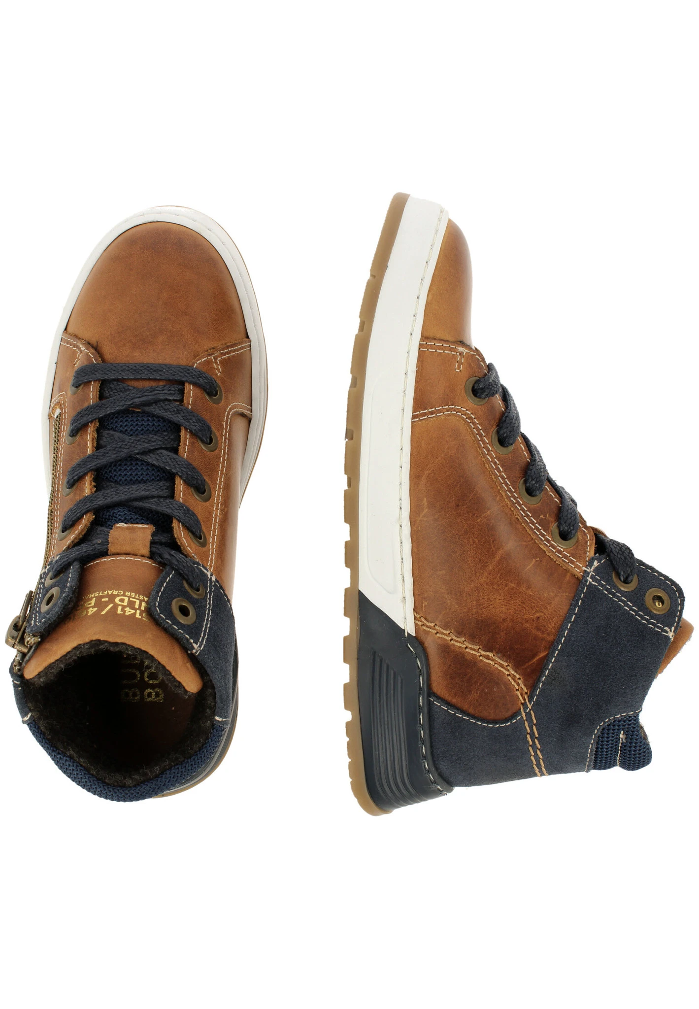 Bullboxer Sneaker Tan/ Cognac AOF506E6L_COGNKB - Afbeelding 2