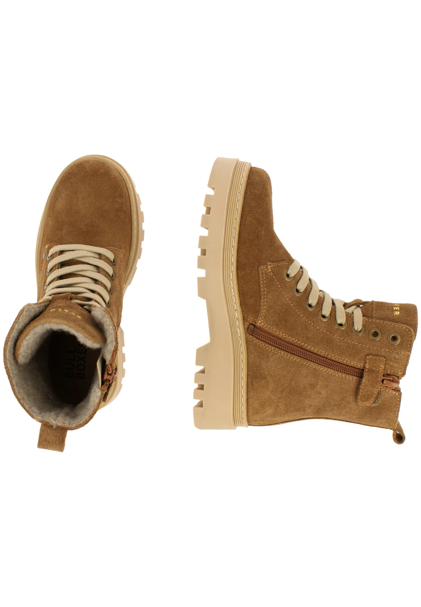 Bullboxer Boots Tan/ Cognac ALJ501E6C_NUTTKB - Afbeelding 2