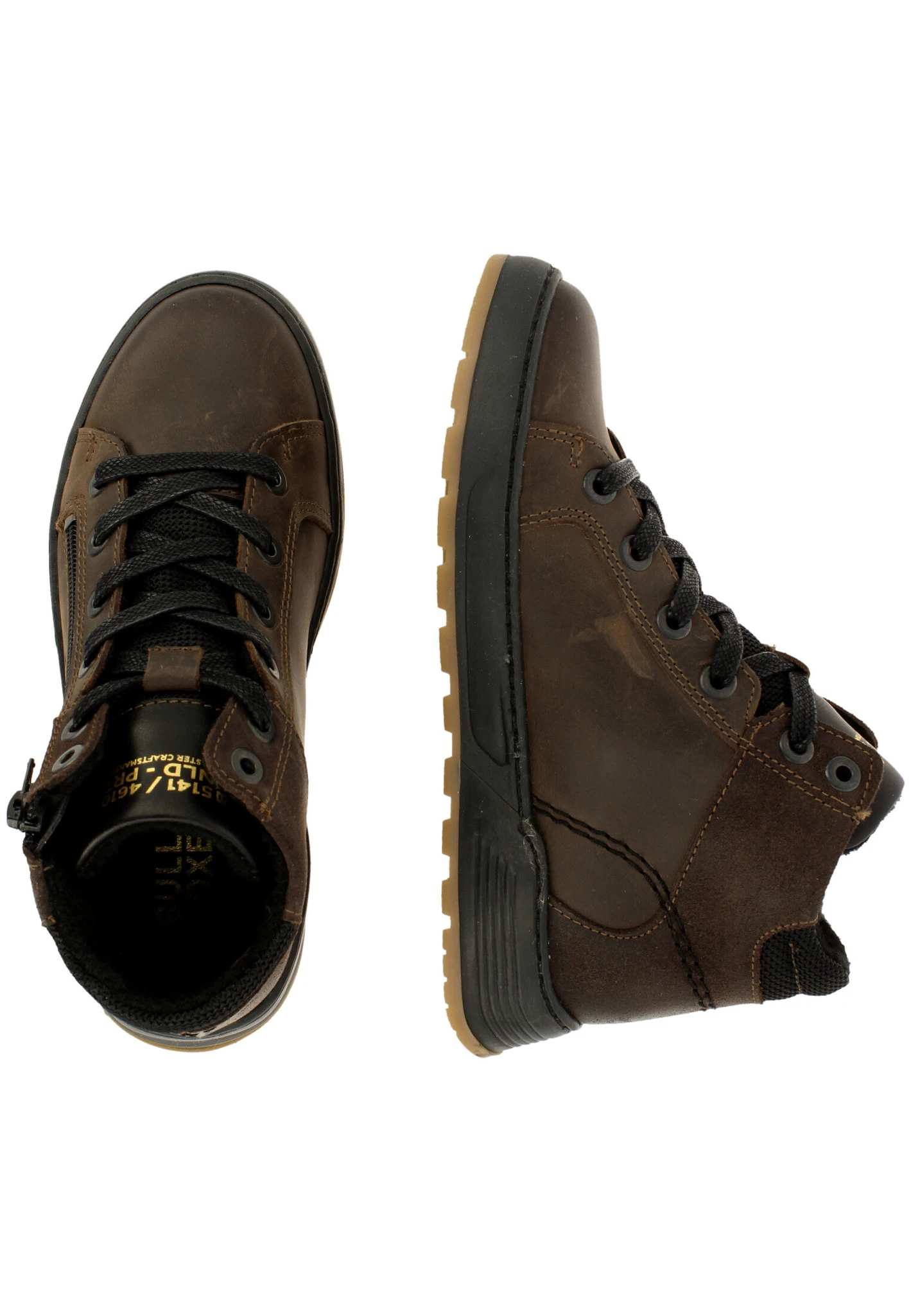 Bullboxer Sneaker Bruin AOF506E6L_DBBKKB - Afbeelding 2