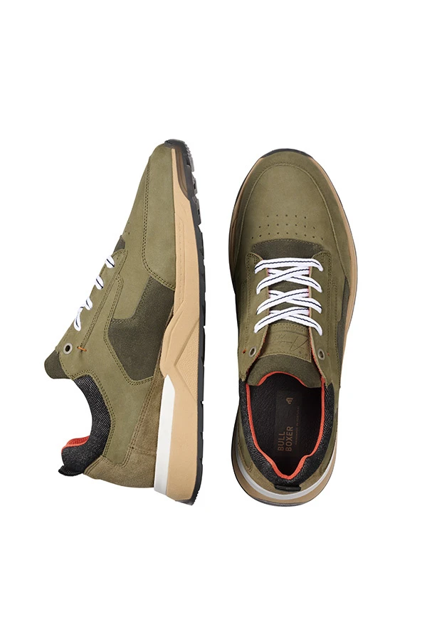 Bullboxer Sneaker Groen 855P21793AOLBKSU - Afbeelding 2