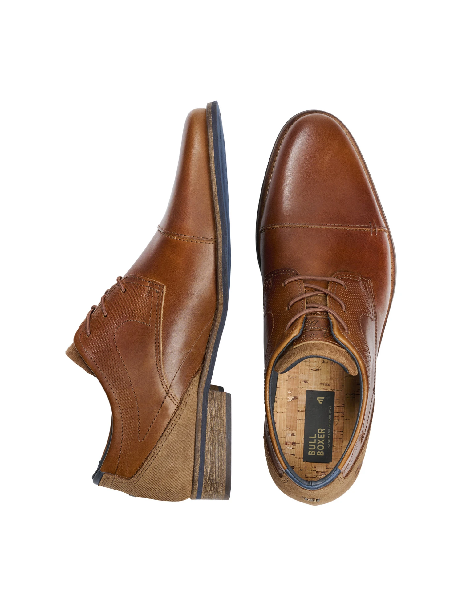 Bullboxer Veterschoen Tan/ Cognac 379K21009DCONCSU - Afbeelding 2
