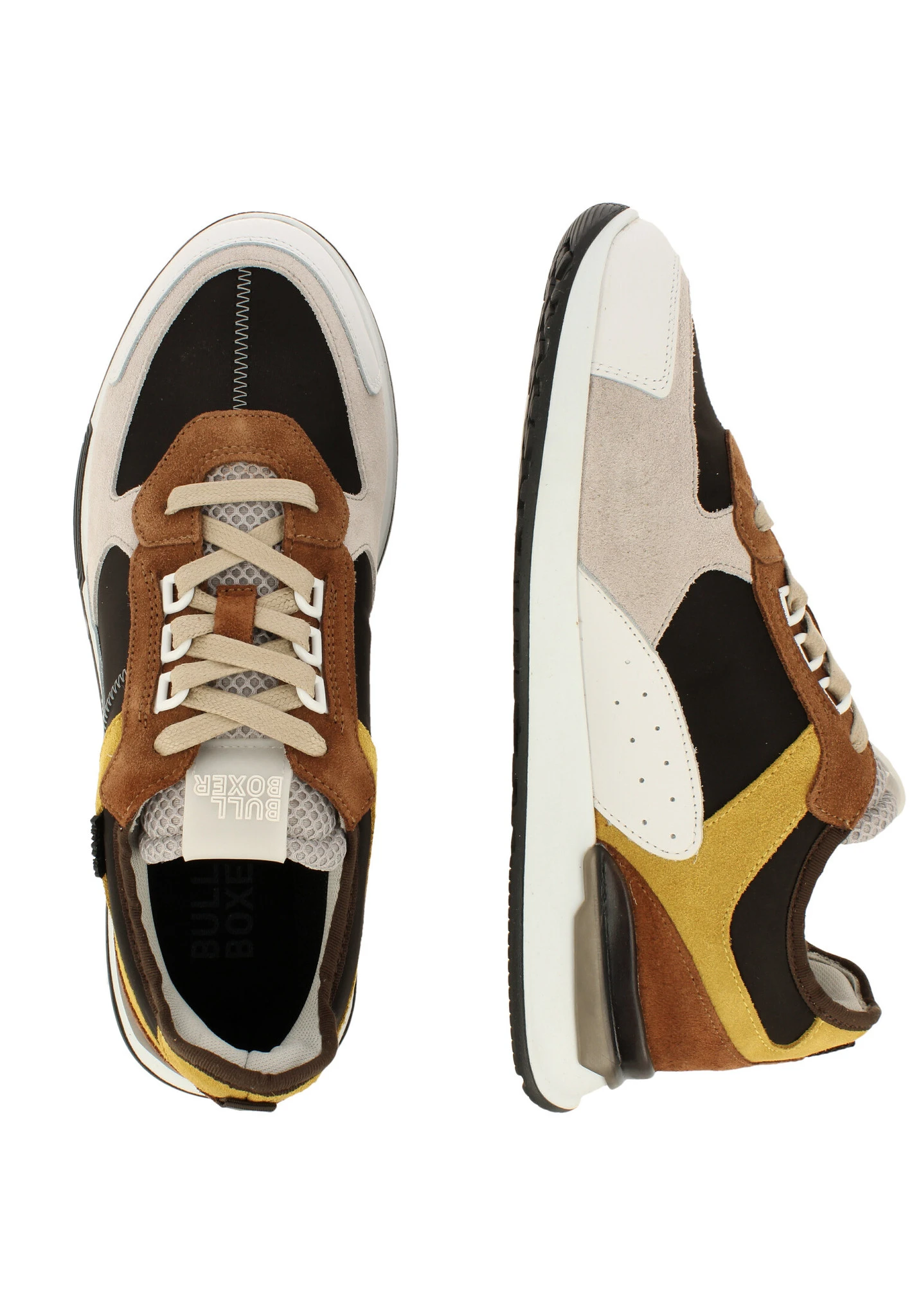 Bullboxer Sneaker Cognac 036P21355ADKBRSU - Afbeelding 2