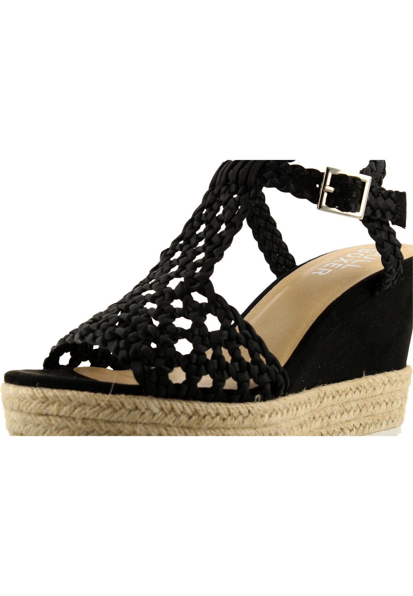 Bullboxer Sandalen Met Sleehak Zwart 195034F2T_BKSTTD - Afbeelding 5